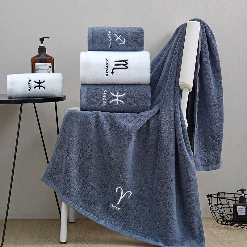 36e83cbb-6217-4e3f-8194-b100a9828991.jpg Cotton Constellation Towels Cotton Suit - Image 1