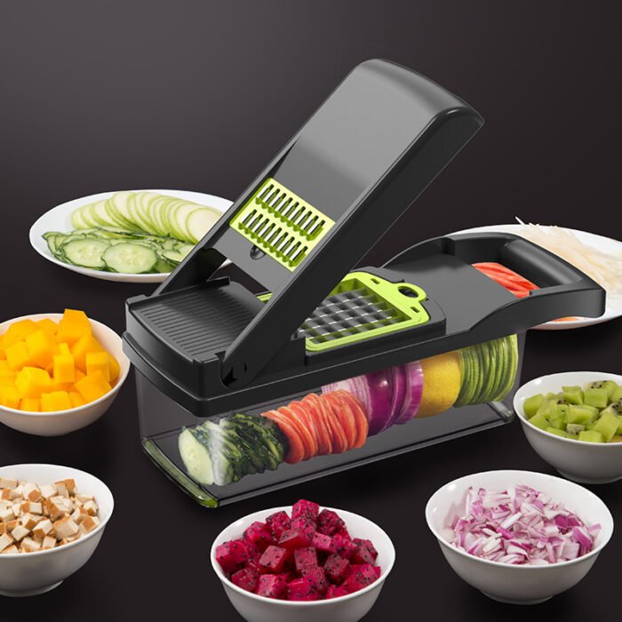 Multifunctional Vegetable Cutter Home Kitchen Slicing And Dicing Fruit Artifact - Image 1