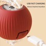 Rolling Ball Ball For Dogs Doggie Ball Interactive Dog Smart Ball Toy Interactive Cat Ball Toy 360  Smart Automatic Rolling Pet Ball - Image 5