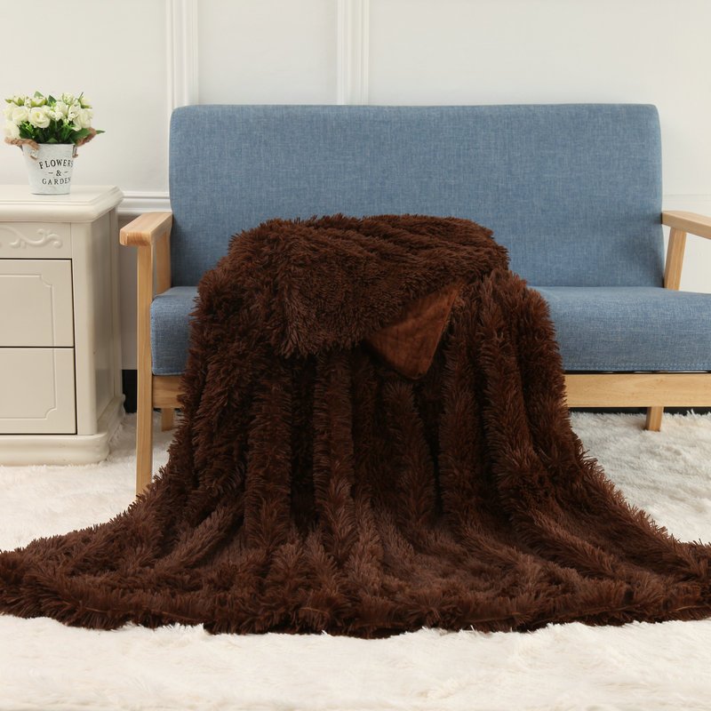 3902549286076.jpg Plush Blanket Double-layer Blanket Multifunctional - Image 6