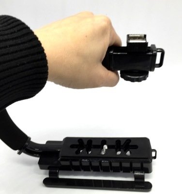 3974521139_960162422.400x400.jpg Perturbed Stabilizer U DV Handheld C Frame Handheld Low Beat Single Counter 5D2 Stabilizer Lamp Bracket - Image 4