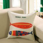 Printed sofa cushion cover - Image 9