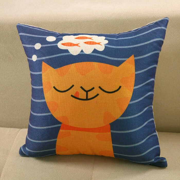 Printed sofa cushion cover - Image 10