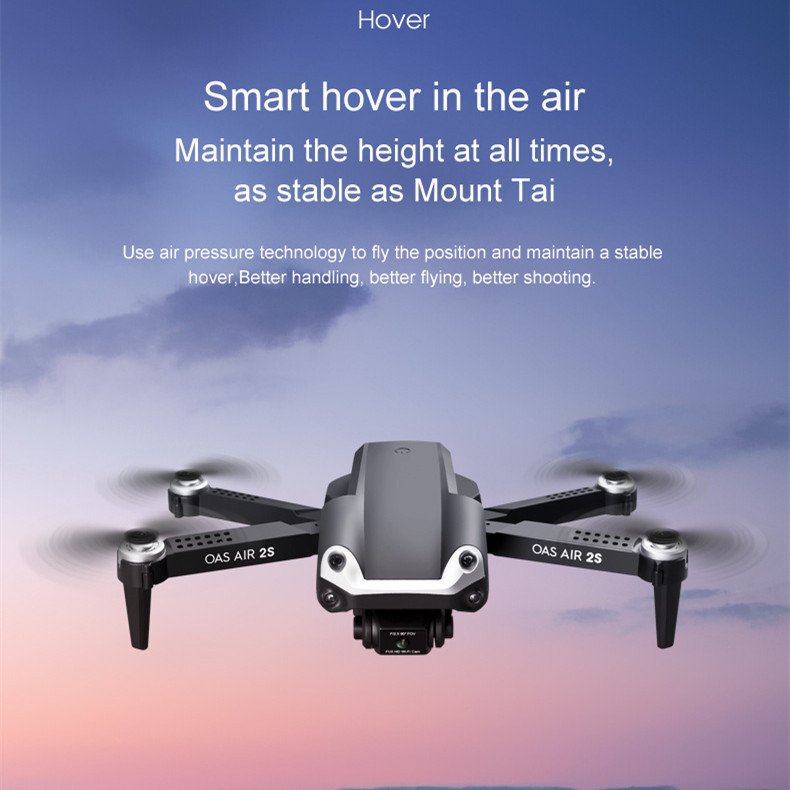 3ab7dc1c-c27c-459d-ba35-dc07d99716aa.jpg UAV Folding Four Axis 4K High Definition Dual Camera Aerial Model - Image 1