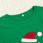 Homewear Pajamas Set Christmas Doll Print - Image 4