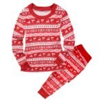 Christmas Parent-child Printed Loungewear Pajamas Set - Image 4