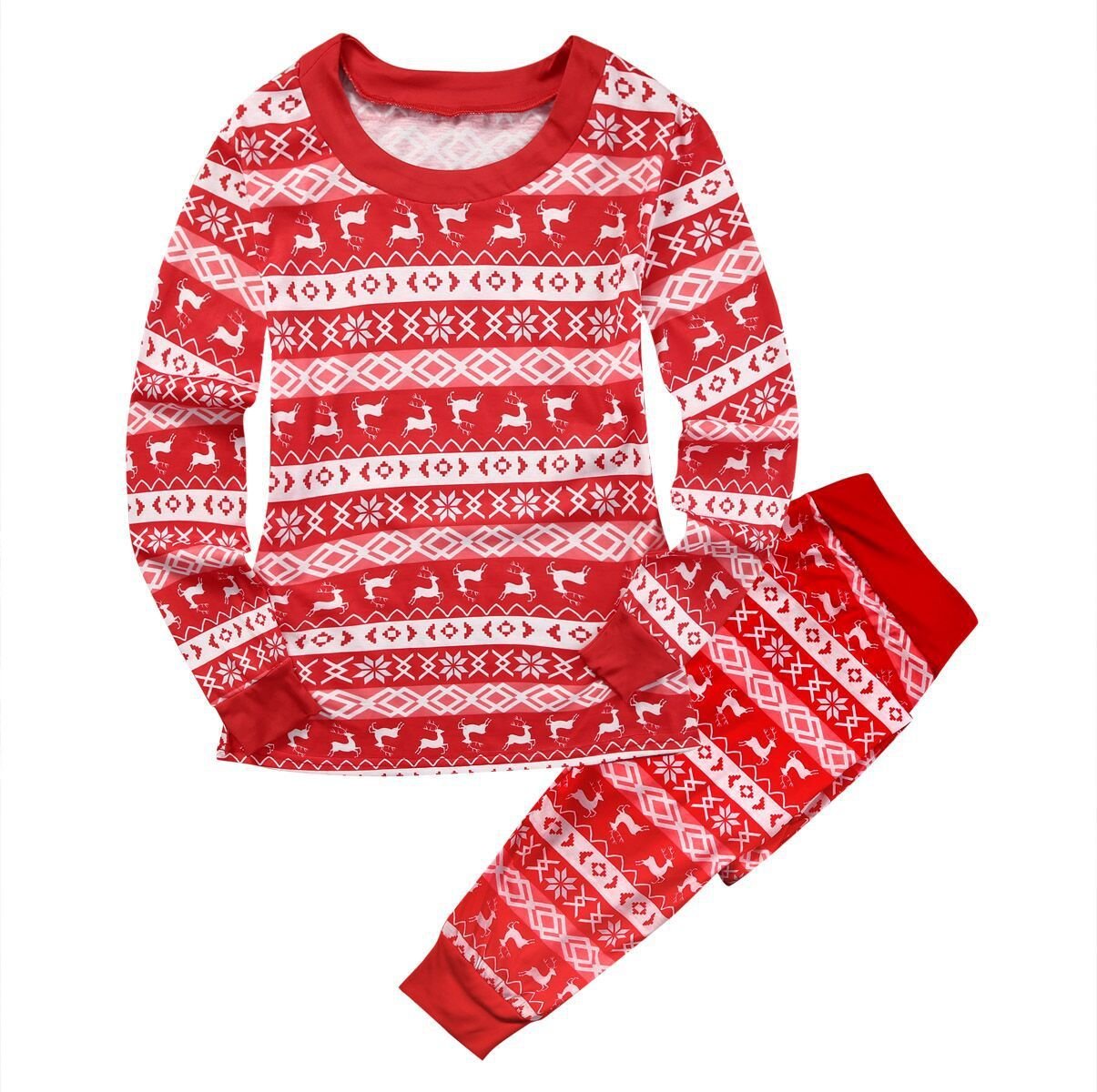 3e2de264-5cf5-41c6-90f1-812b69fd7c58.jpg Christmas Parent-child Printed Loungewear Pajamas Set - Image 4