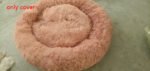 Plush Round Dog Bed Warm Winter Mat - Image 10