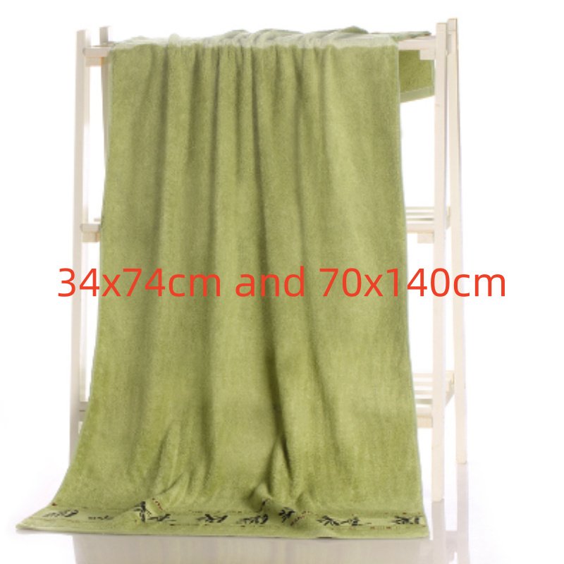 41a7d312-1ff8-4738-99ff-88302bd0c6e3.jpg Bamboo charcoal fiber bath towel - Image 10