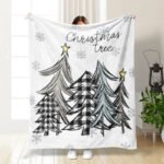 Christmas Thickening Print Flannel Blanket - Image 4