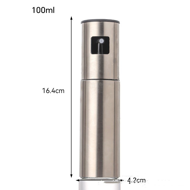 4365eb7f-53d2-4206-9b89-0c429adc0f08.jpg Fuel Spray Can Household Kitchen Supplies Artifact Stainless Steel Oil Injection Bottle Spice Bottle Spray Press Type Barbecue Oil Bottle Kitchen Gadgets - Image 8