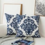 Classical embroidered home pillow without core - Image 6