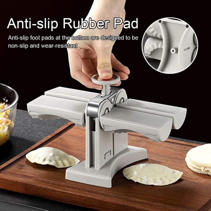 Dumpling Mould Double Head Dumpling Mold Lazy Artifact Manual Press Noodle Dumpling Maker Kitchen Accessories Dumpling Maker - Image 5
