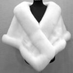 Imitated Mink Fox Fur Cape Coat Plus-sized Dress Shawl - Image 10