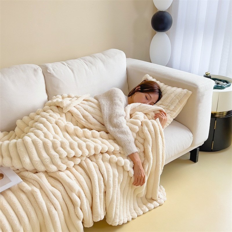 47655b90-780c-4c4b-b9d4-0c0a328780ec.jpg Blanket Heavy Weight Flannel Blanket - Image 9