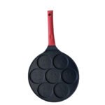Aluminum Alloy Frying Pan Non-stick  Seven-hole Breakfast pan - Image 7