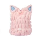 Cute Cat Ears Hair-Drying Towel Bath - Image 5