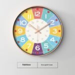 Early Education Cartoon Mute Children's Time Management Quartz Home Wall Mounted Clock - Image 6