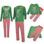 Homewear Pajamas Set Christmas Doll Print - Image 2