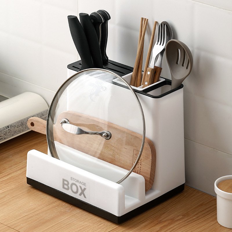 5314769088724.jpg Tableware Storage Holders Kitchen Knife Plastic Storages Racks For Kitchen Convenience Cabinet Kitchen Gadgets - Image 2