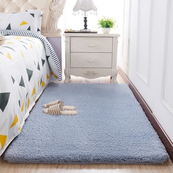 Modern New Chinese Carpet Living Room Chinese Wind Bedroom Full of Room Ancient Wind Sofa, Tea Table and Bedside Blanket - Image 1