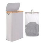 Oxford Cloth Dirty Clothes Folding Dirty Clothes Basket Dustproof With Cover Storage Basket - Image 6