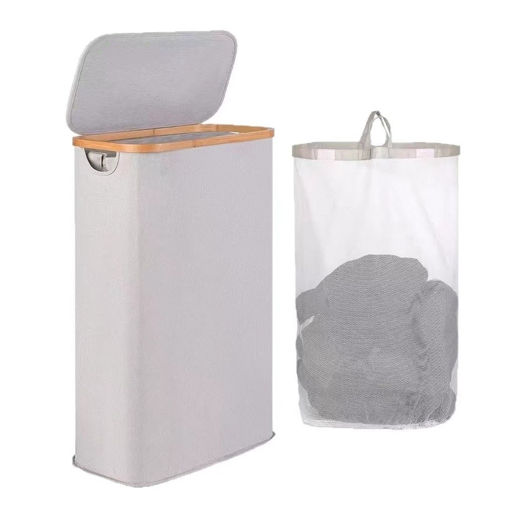 53817215-a32f-47c3-b27c-81bac75f5916_trans.jpeg Oxford Cloth Dirty Clothes Folding Dirty Clothes Basket Dustproof With Cover Storage Basket - Image 6