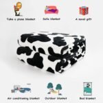 Cow Print Blanket Flannel Blanket - Image 6