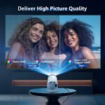 Home HD Projector Bluetooth Portable Mini 4K Mini Phone Y5S Home Theater Projector - Image 3