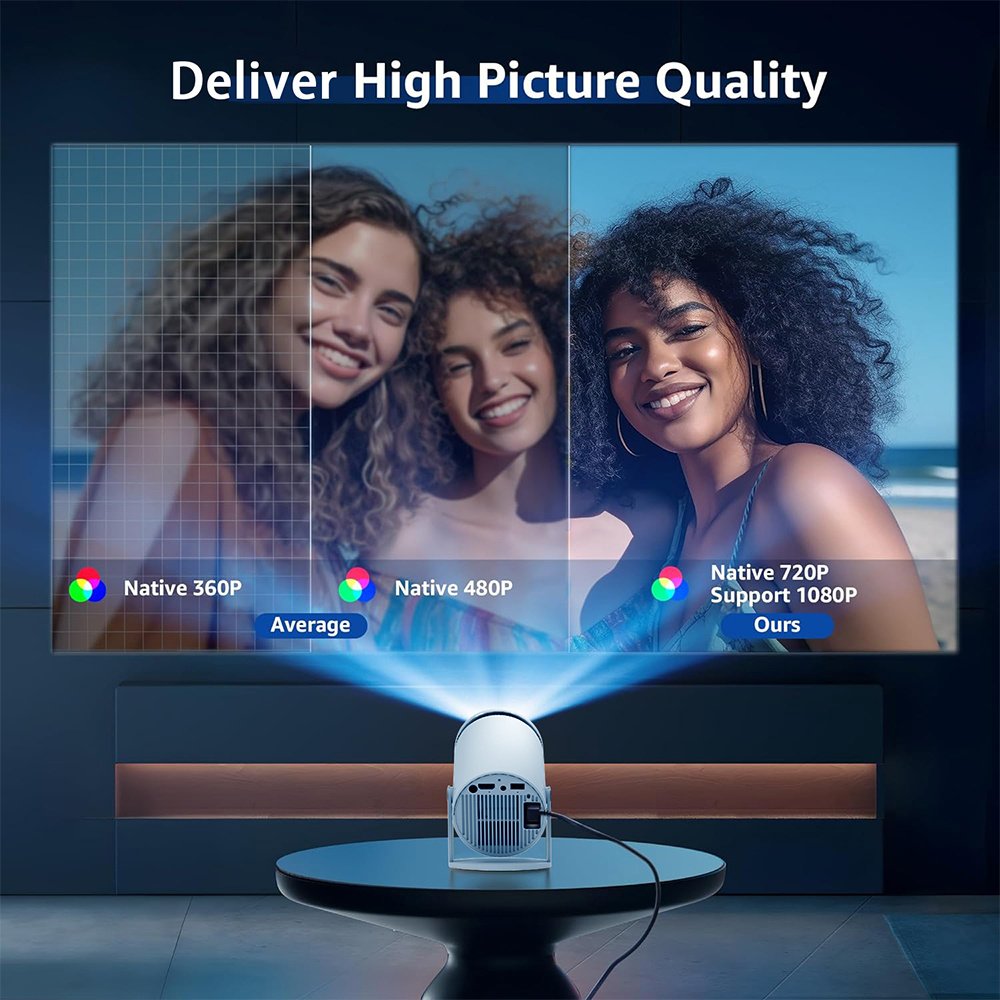 579f5a26-a7c2-4b1f-8f5a-0de72e7d9458.jpg Home HD Projector Bluetooth Portable Mini 4K Mini Phone Y5S Home Theater Projector - Image 3