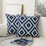 Classical embroidered home pillow without core - Image 9