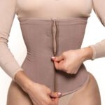 Plus Size Zipper Breasted 9 Bone Waist Seal Corset - Image 5