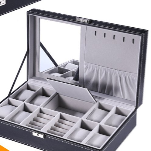 5e17ab3f-eb3d-418c-8381-4c529bb559df.jpg Simple And Creative Leather Watch Storage Box - Image 10