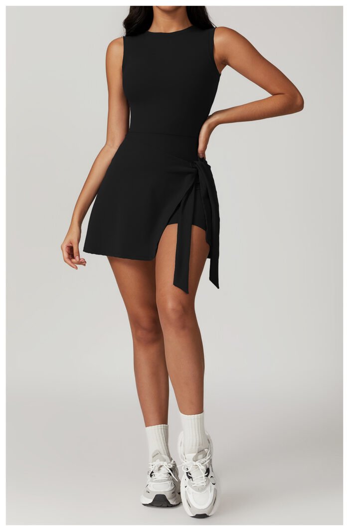 Women Yoga Sexy Sleeveless Sports Romper Yoga Jumpsuits Fitness One Piece Workout Backless Rompers Tank Top Shorts Sportswear - Image 9