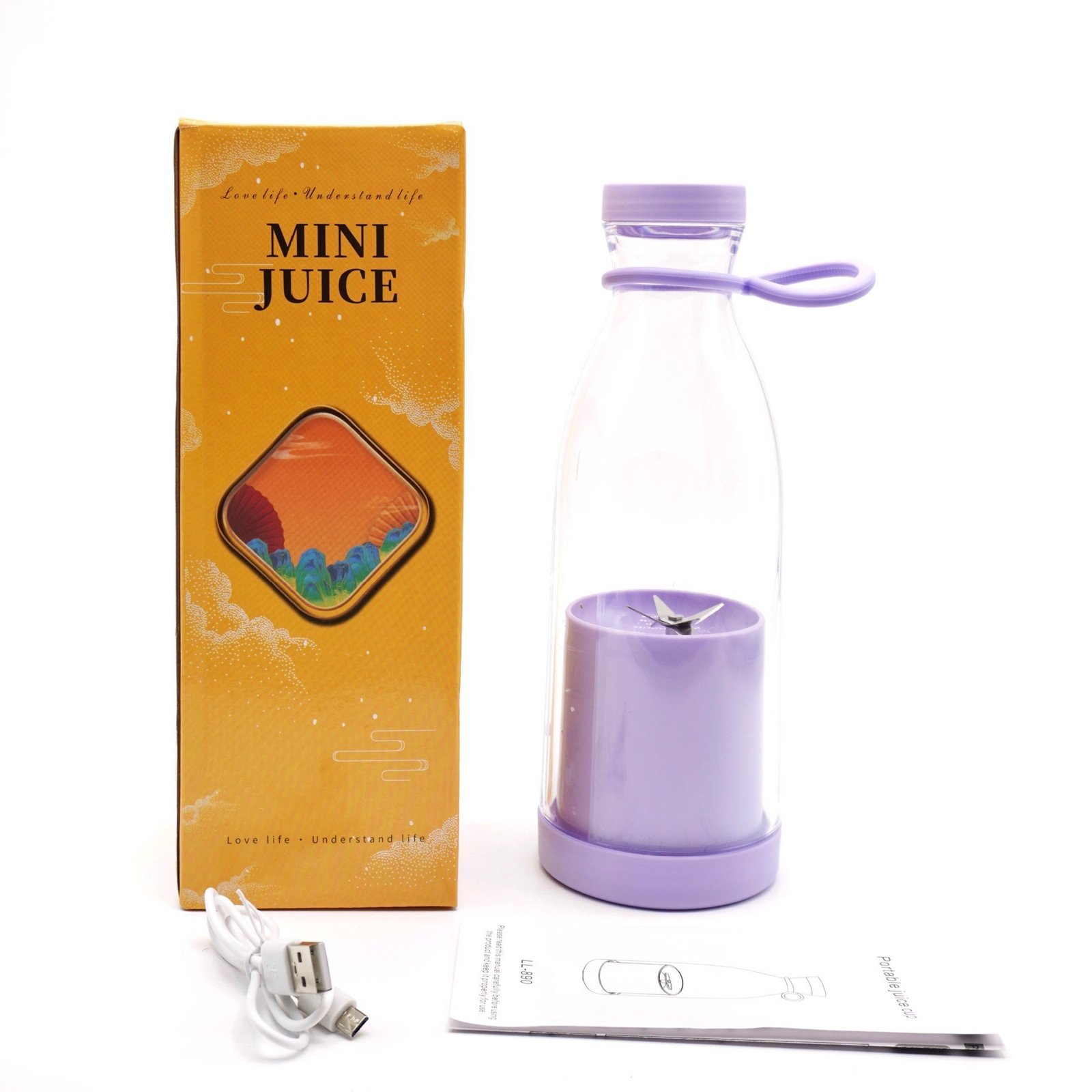 5fb773d4-19fd-487c-934f-db9c5d0f5be7.jpg Electric USB Wine Bottle Juicer Cup 6-leaf Cutter Head Household - Image 7