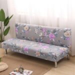 No armrest folding sofa bed cover - Image 8
