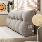 Bedside Cushion Integrated Double Pillow - Image 8