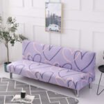 No armrest folding sofa bed cover - Image 7