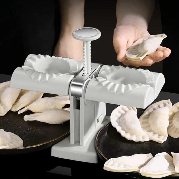 Dumpling Mould Double Head Dumpling Mold Lazy Artifact Manual Press Noodle Dumpling Maker Kitchen Accessories Dumpling Maker - Image 6