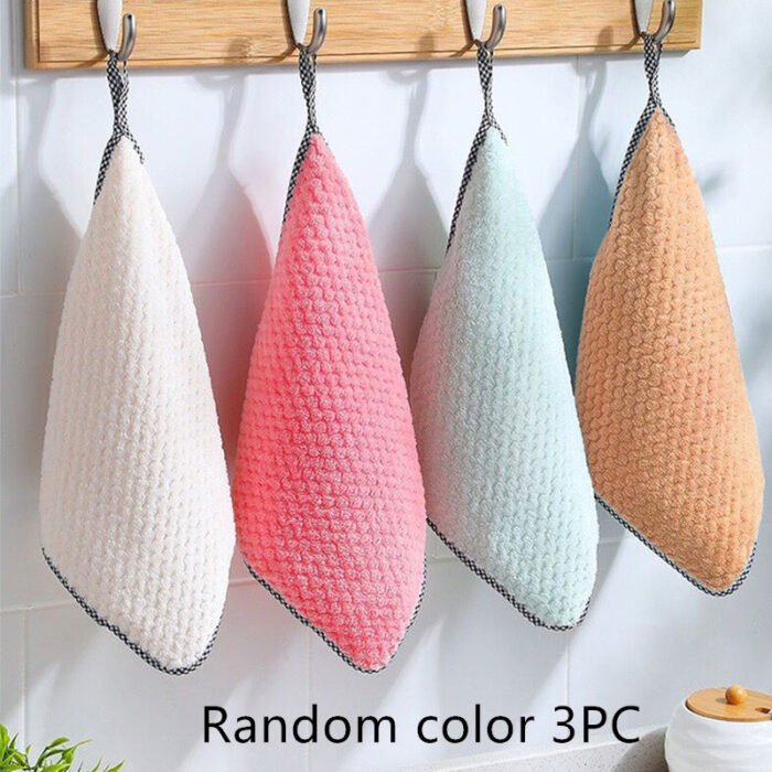 Kitchen Non-stick Oil Thickened Absorbent Rag Dish Towel - Image 8