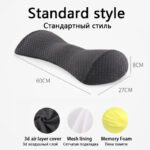 Pregnant Woman Sleeping On Bed To Support Lumbar Cushion - Image 9