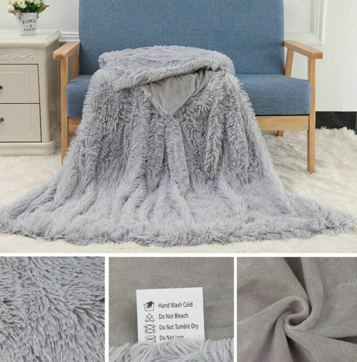 Plush Blanket Double-layer Blanket Multifunctional - Image 10