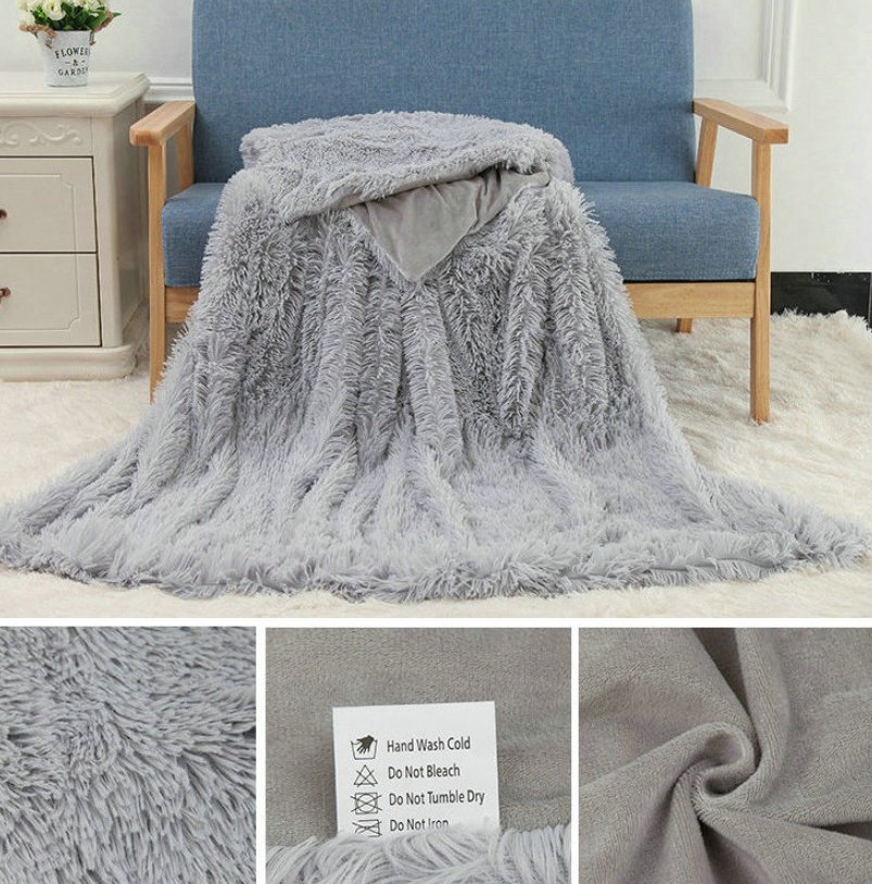 643389994054.jpg Plush Blanket Double-layer Blanket Multifunctional - Image 10