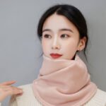 Women's Warm Plush Scarf Ins Cute And Versatile - Image 8