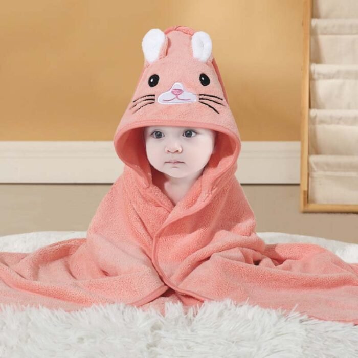 Spring And Autumn Baby Airable Cover Swaddling Bath Towel - Image 9