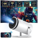 Home HD Projector Bluetooth Portable Mini 4K Mini Phone Y5S Home Theater Projector - Image 5