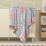 Baby Cartoon Air Conditioner Quilt Luminous Blanket Single Office Nap Flannel - Image 7