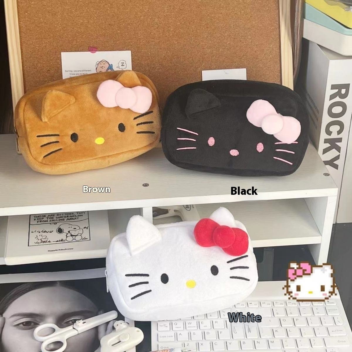 6740a237-6daf-4e5a-9ac3-f7cae43c260f_trans.jpeg Cartoon Cute Caramel Cat Pencil Case Good-looking - Image 7