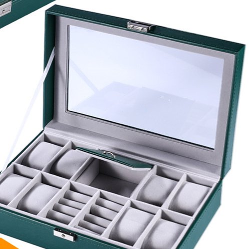67accf18-27d7-4429-b5ad-39f0cd876294.jpg Simple And Creative Leather Watch Storage Box - Image 7