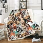 Cows Pattern Cartoon Children's Printed Blanket - Image 7